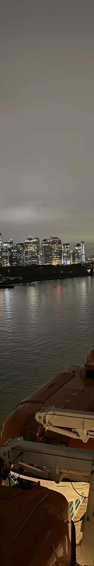 Einfahrt in New York